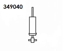 349040 Амортизатор задний правый/левый (цена за штуку)