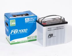 80D23R Аккумулятор FB7000 12V, 68 А/ч, 660А, прямой, (Д230xШ169хВ225(мм)), клемма "+" слева