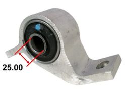 AAMSB1004 Сайлентблок рычага резиновый левый Tenacity (702) AAMSB1004