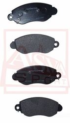 AKD-0164 КОЛОДКИ ТОРМОЗНЫЕ ДИСКОВЫЕ ПЕРЕДНИЕ