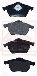 AKD-0195 КОЛОДКИ ТОРМОЗНЫЕ ДИСКОВЫЕ ПЕРЕДНИЕ С ДАТЧИКОМ