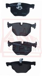 AKD-0228 КОЛОДКИ ТОРМОЗНЫЕ ДИСКОВЫЕ ЗАДНИЕ