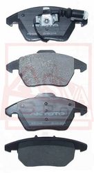 AKD-03483 КОЛОДКИ ТОРМОЗНЫЕ ДИСКОВЫЕ ПЕРЕДНИЕ