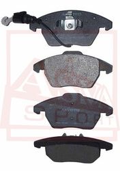 AKD-0348 КОЛОДКИ ТОРМОЗНЫЕ ДИСКОВЫЕ ПЕРЕДНИЕ С ДАТЧИКОМ