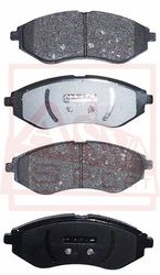 AKD-0370 КОЛОДКИ ТОРМОЗНЫЕ ДИСКОВЫЕ ПЕРЕДНИЕ