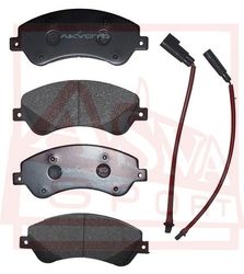 AKD-0444 КОЛОДКИ ТОРМОЗНЫЕ ДИСКОВЫЕ ПЕРЕДНИЕ