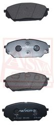 AKD-0456 КОЛОДКИ ТОРМОЗНЫЕ ДИСКОВЫЕ ПЕРЕДНИЕ