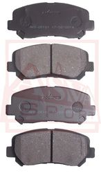 AKD-05101 КОЛОДКИ ТОРМОЗНЫЕ ДИСКОВЫЕ ПЕРЕДНИЕ