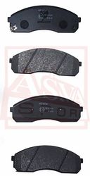 AKD-0671 КОЛОДКИ ТОРМОЗНЫЕ ДИСКОВЫЕ ПЕРЕДНИЕ