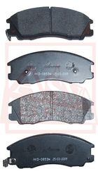 AKD-0853 КОЛОДКИ ТОРМОЗНЫЕ ДИСКОВЫЕ ПЕРЕДНИЕ