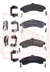 AKD-0882 КОЛОДКИ ТОРМОЗНЫЕ ДИСКОВЫЕ ПЕРЕДНИЕ