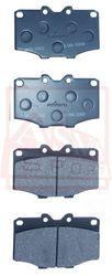 AKD-1002 КОЛОДКИ ТОРМОЗНЫЕ ДИСКОВЫЕ ПЕРЕДНИЕ