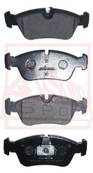 AKD-1011 КОЛОДКИ ТОРМОЗНЫЕ ДИСКОВЫЕ ПЕРЕДНИЕ