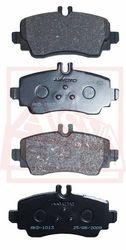 AKD-1013 КОЛОДКИ ТОРМОЗНЫЕ ДИСКОВЫЕ ПЕРЕДНИЕ