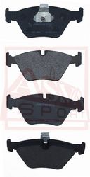 AKD-1061 КОЛОДКИ ТОРМОЗНЫЕ ДИСКОВЫЕ ПЕРЕДНИЕ