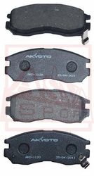 AKD-1120 КОЛОДКИ ТОРМОЗНЫЕ ДИСКОВЫЕ ПЕРЕДНИЕ