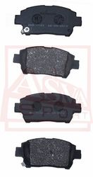 AKD-1133 КОЛОДКИ ТОРМОЗНЫЕ ДИСКОВЫЕ ПЕРЕДНИЕ