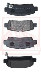 AKD-1171 КОЛОДКИ ТОРМОЗНЫЕ ДИСКОВЫЕ ЗАДНИЕ