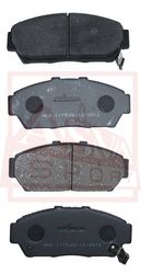 AKD-1179 КОЛОДКИ ТОРМОЗНЫЕ ДИСКОВЫЕ ПЕРЕДНИЕ