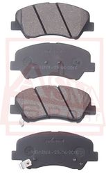 AKD-12101 КОЛОДКИ ТОРМОЗНЫЕ ДИСКОВЫЕ ПЕРЕДНИЕ