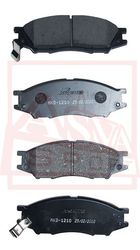 AKD-1210 КОЛОДКИ ТОРМОЗНЫЕ ДИСКОВЫЕ ПЕРЕДНИЕ