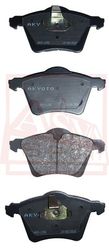 AKD-1250 КОЛОДКИ ТОРМОЗНЫЕ ДИСКОВЫЕ ПЕРЕДНИЕ