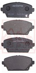 AKD-1268 КОЛОДКИ ТОРМОЗНЫЕ ДИСКОВЫЕ ПЕРЕДНИЕ
