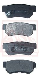 AKD-1272 КОЛОДКИ ТОРМОЗНЫЕ ДИСКОВЫЕ ЗАДНИЕ