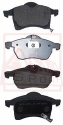 AKD-1275 КОЛОДКИ ТОРМОЗНЫЕ ДИСКОВЫЕ ПЕРЕДНИЕ