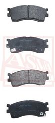 AKD-1299 КОЛОДКИ ТОРМОЗНЫЕ ДИСКОВЫЕ ПЕРЕДНИЕ