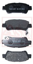 AKD-1328 КОЛОДКИ ТОРМОЗНЫЕ ДИСКОВЫЕ ЗАДНИЕ