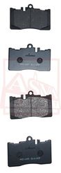 AKD-1455 КОЛОДКИ ТОРМОЗНЫЕ ДИСКОВЫЕ ПЕРЕДНИЕ