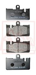 AKD-1456 КОЛОДКИ ТОРМОЗНЫЕ ДИСКОВЫЕ ЗАДНИЕ
