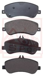 AKD-16103 КОЛОДКИ ТОРМОЗНЫЕ ДИСКОВЫЕ ПЕРЕДНИЕ