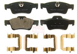 AKD-16201 КОЛОДКИ ТОРМОЗНЫЕ ДИСКОВЫЕ ЗАДНИЕ