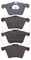 AKD-17102 КОЛОДКИ ТОРМОЗНЫЕ ДИСКОВЫЕ ПЕРЕДНИЕ