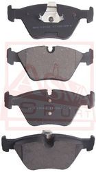 AKD-19102 КОЛОДКИ ТОРМОЗНЫЕ ДИСКОВЫЕ ПЕРЕДНИЕ