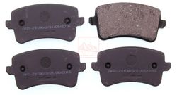 AKD-23106 КОЛОДКИ ТОРМОЗНЫЕ ДИСКОВЫЕ ПЕРЕДНИЕ