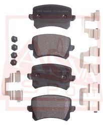 AKD-23203 КОЛОДКИ ТОРМОЗНЫЕ ДИСКОВЫЕ ЗАДНИЕ