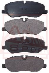 AKD-25101 КОЛОДКИ ТОРМОЗНЫЕ ДИСКОВЫЕ ПЕРЕДНИЕ