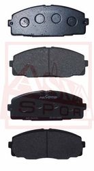 AKD-26420 КОЛОДКИ ТОРМОЗНЫЕ ДИСКОВЫЕ ПЕРЕДНИЕ