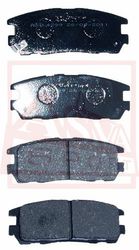 AKD-4299 КОЛОДКИ ТОРМОЗНЫЕ ДИСКОВЫЕ ЗАДНИЕ