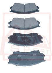 AKD-5334 КОЛОДКИ ТОРМОЗНЫЕ ДИСКОВЫЕ ПЕРЕДНИЕ