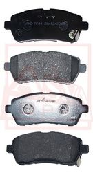 AKD-5544 КОЛОДКИ ТОРМОЗНЫЕ ДИСКОВЫЕ ПЕРЕДНИЕ