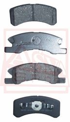 AKD-6428 КОЛОДКИ ТОРМОЗНЫЕ ДИСКОВЫЕ ПЕРЕДНИЕ