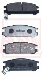 AKD-7249 КОЛОДКИ ТОРМОЗНЫЕ ДИСКОВЫЕ ЗАДНИЕ