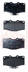 AKD-7463 КОЛОДКИ ТОРМОЗНЫЕ ДИСКОВЫЕ ПЕРЕДНИЕ