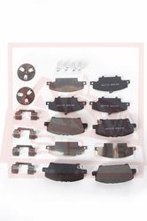 AKD-8032 КОЛОДКИ ТОРМОЗНЫЕ ДИСКОВЫЕ ПЕРЕДНИЕ