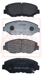 AKD-8485 КОЛОДКИ ТОРМОЗНЫЕ ДИСКОВЫЕ ПЕРЕДНИЕ