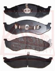 AKD-8490 КОЛОДКИ ТОРМОЗНЫЕ ДИСКОВЫЕ ПЕРЕДНИЕ